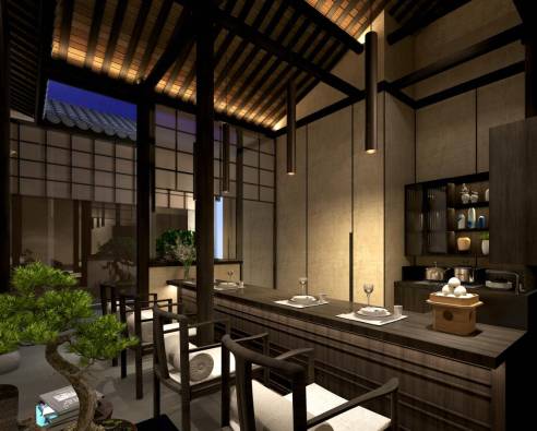 觀芷隱軒，以茶會友的民宿