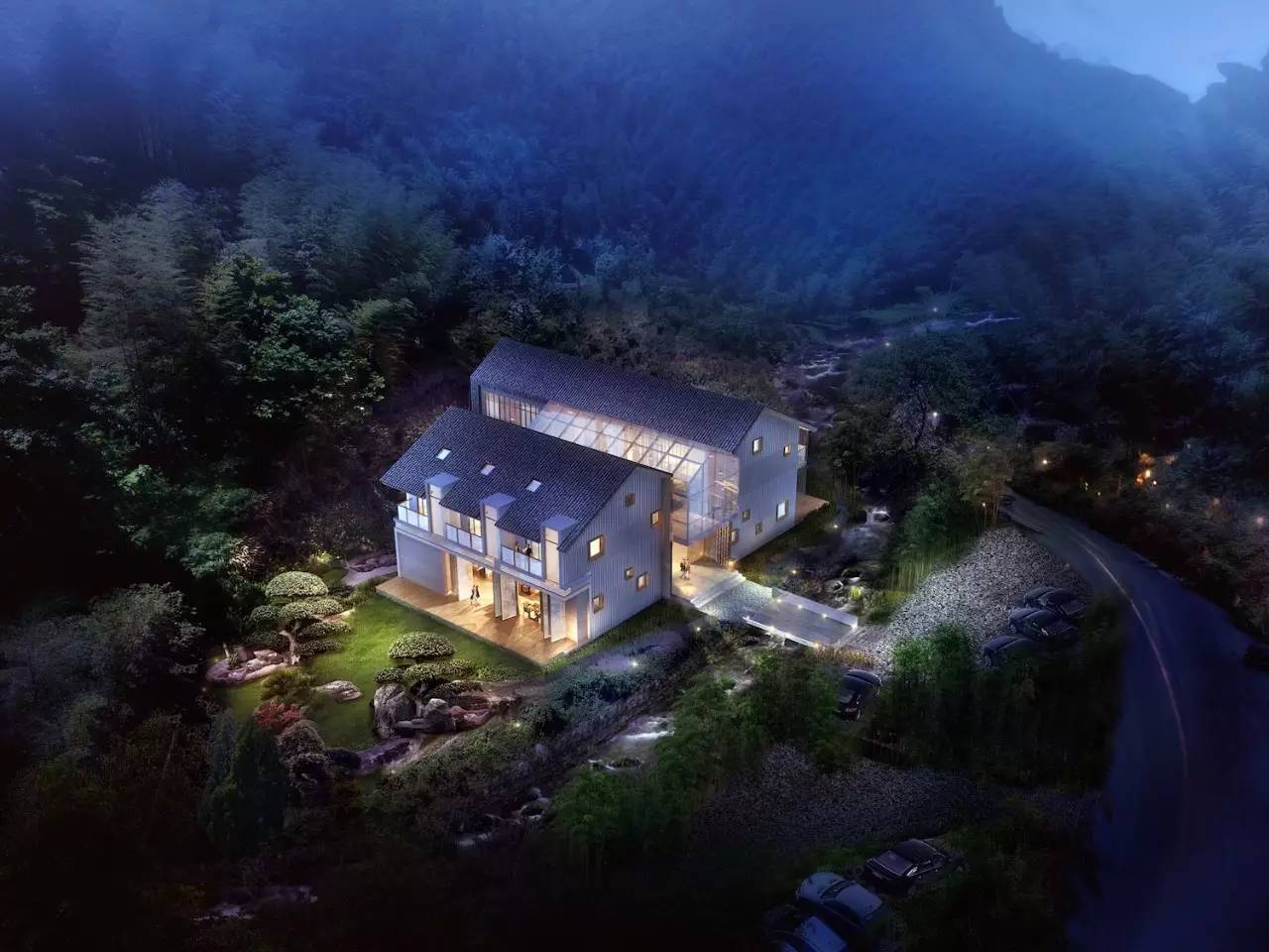 上虞陳溪鄉(xiāng)雪花谷民宿，在山谷里與自然相伴