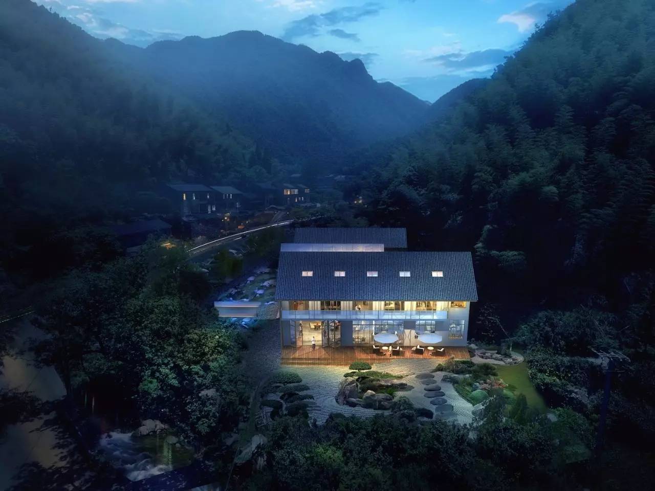 上虞陳溪鄉(xiāng)雪花谷民宿，在山谷里與自然相伴