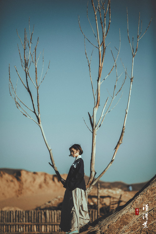 唯美漢服古裝美女圖片人像攝影