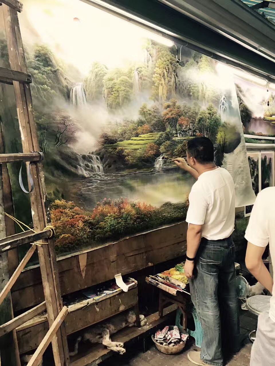 深圳大芬油畫村，詩與遠方的低角度存在