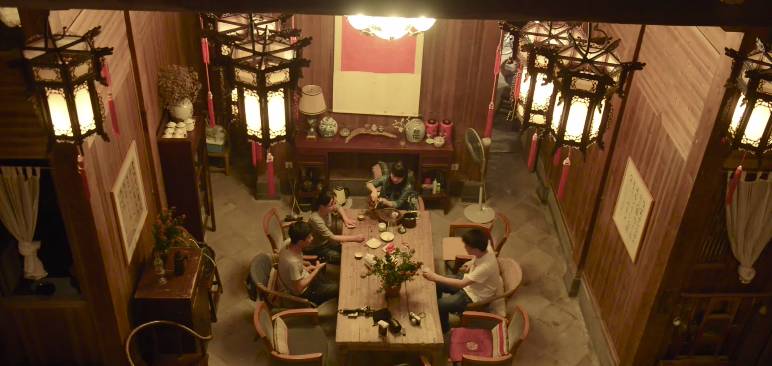 南屏喜舍民宿，從南方飛入徽州白墻灰瓦的歸燕