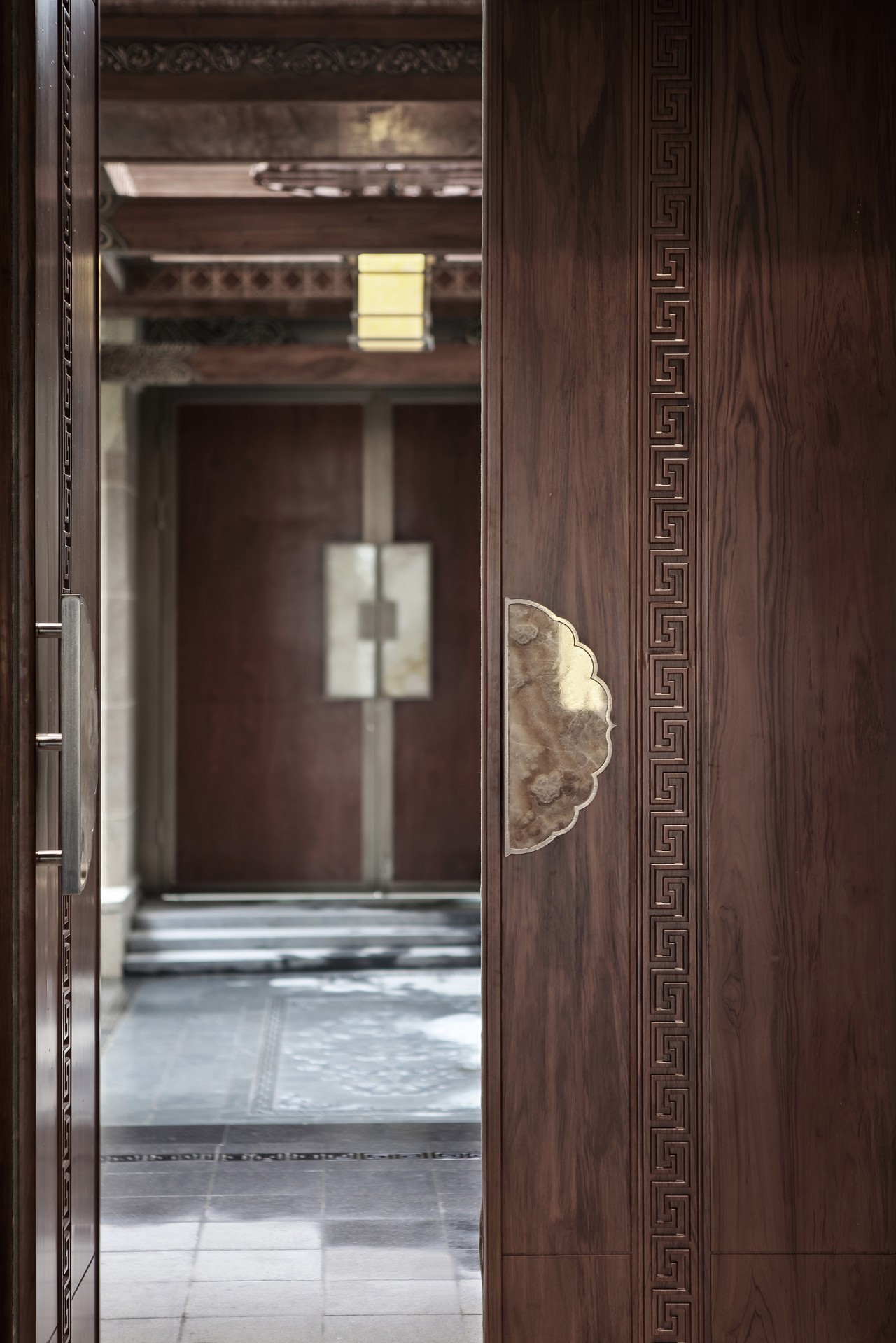 龍光御海天禧別墅樣板房，高端大氣的新中式豪