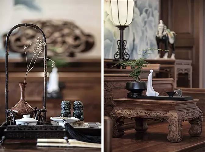 龍光御海天禧別墅樣板房，高端大氣的新中式豪