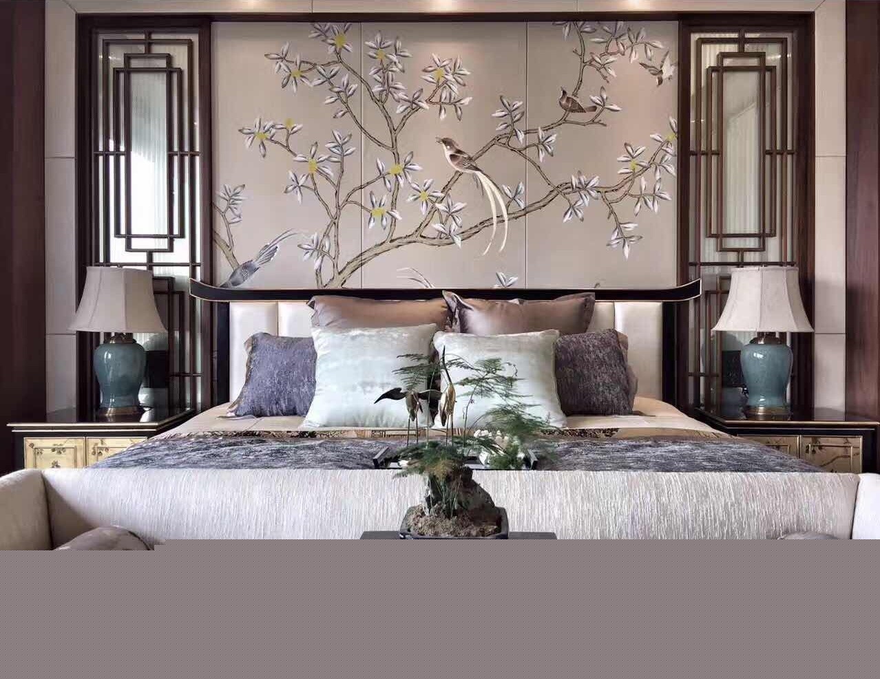 龍光御海天禧別墅樣板房，高端大氣的新中式豪