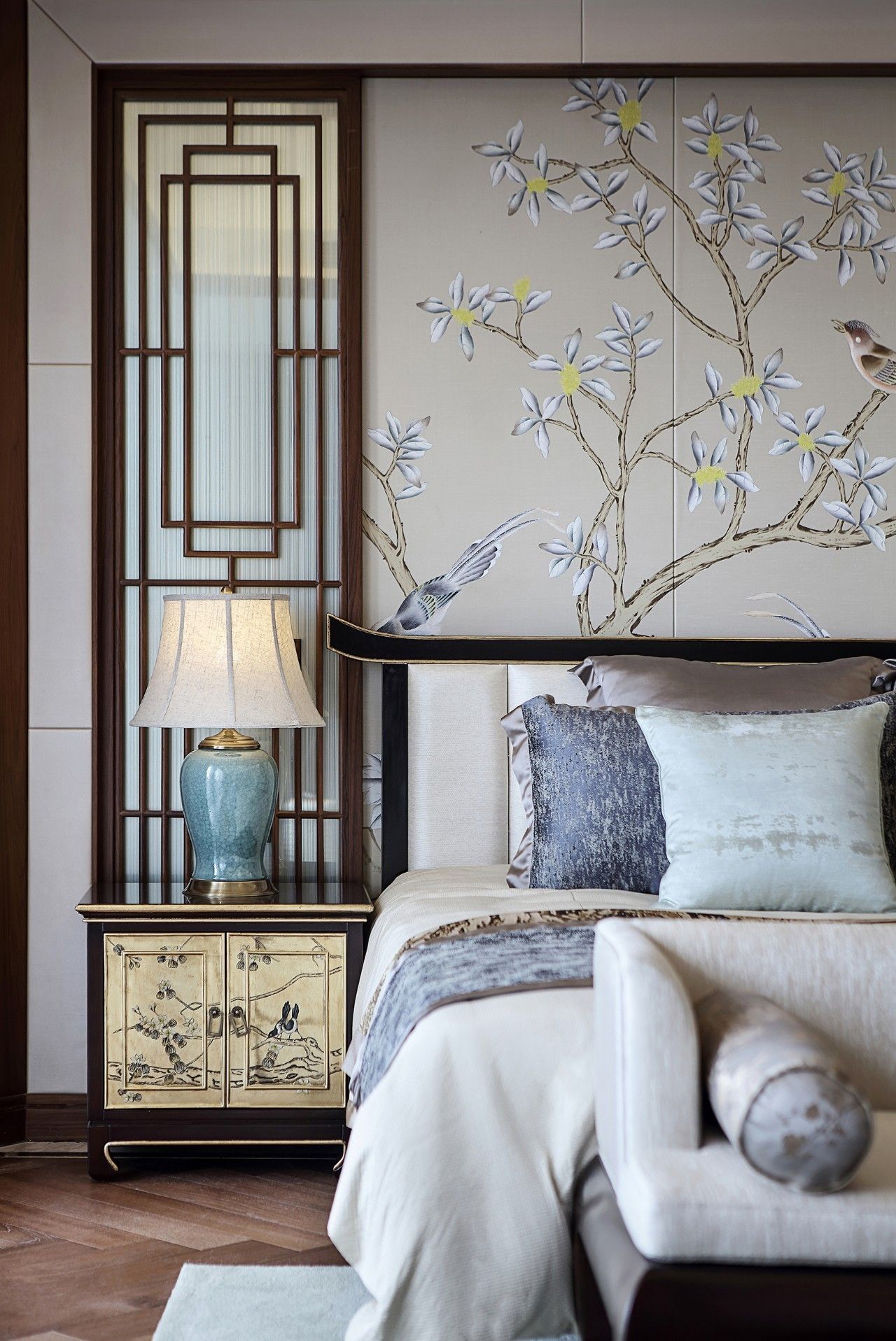 龍光御海天禧別墅樣板房，高端大氣的新中式豪