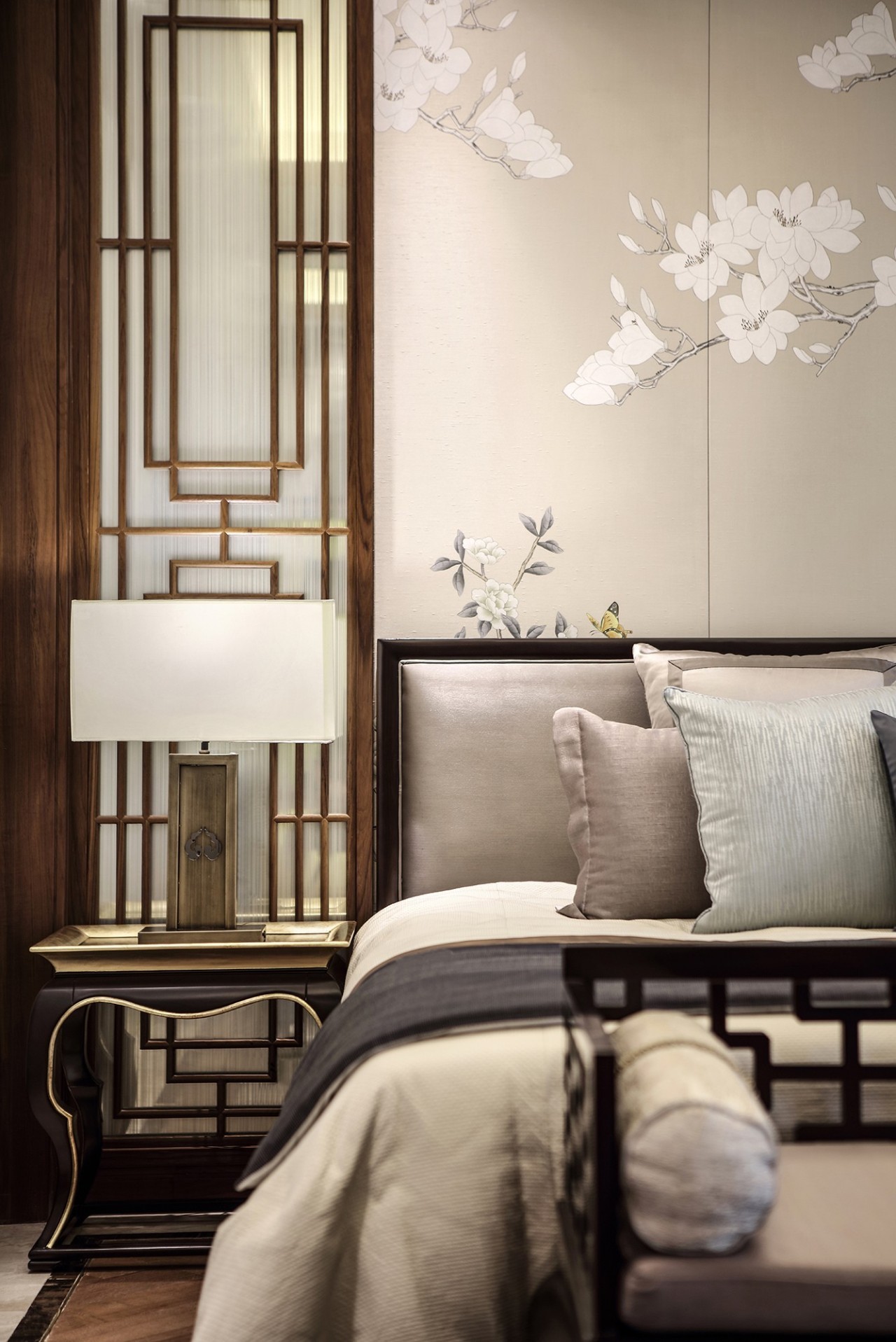 龍光御海天禧別墅樣板房，高端大氣的新中式豪