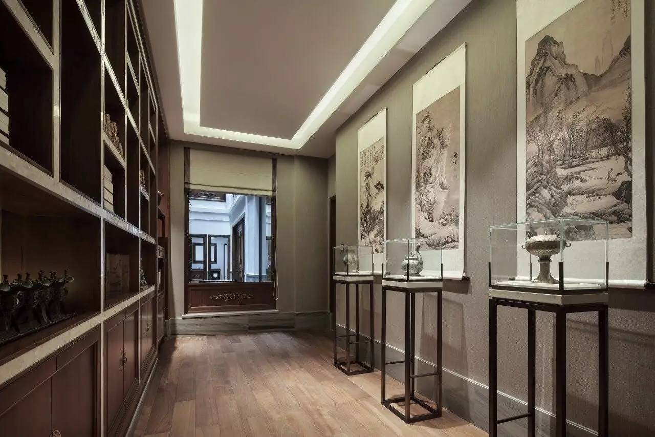 龍光御海天禧別墅樣板房，高端大氣的新中式豪