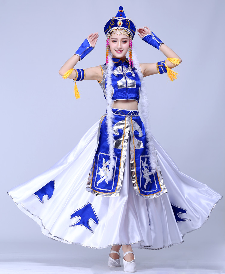 高貴典雅的蒙古族少數民族服裝