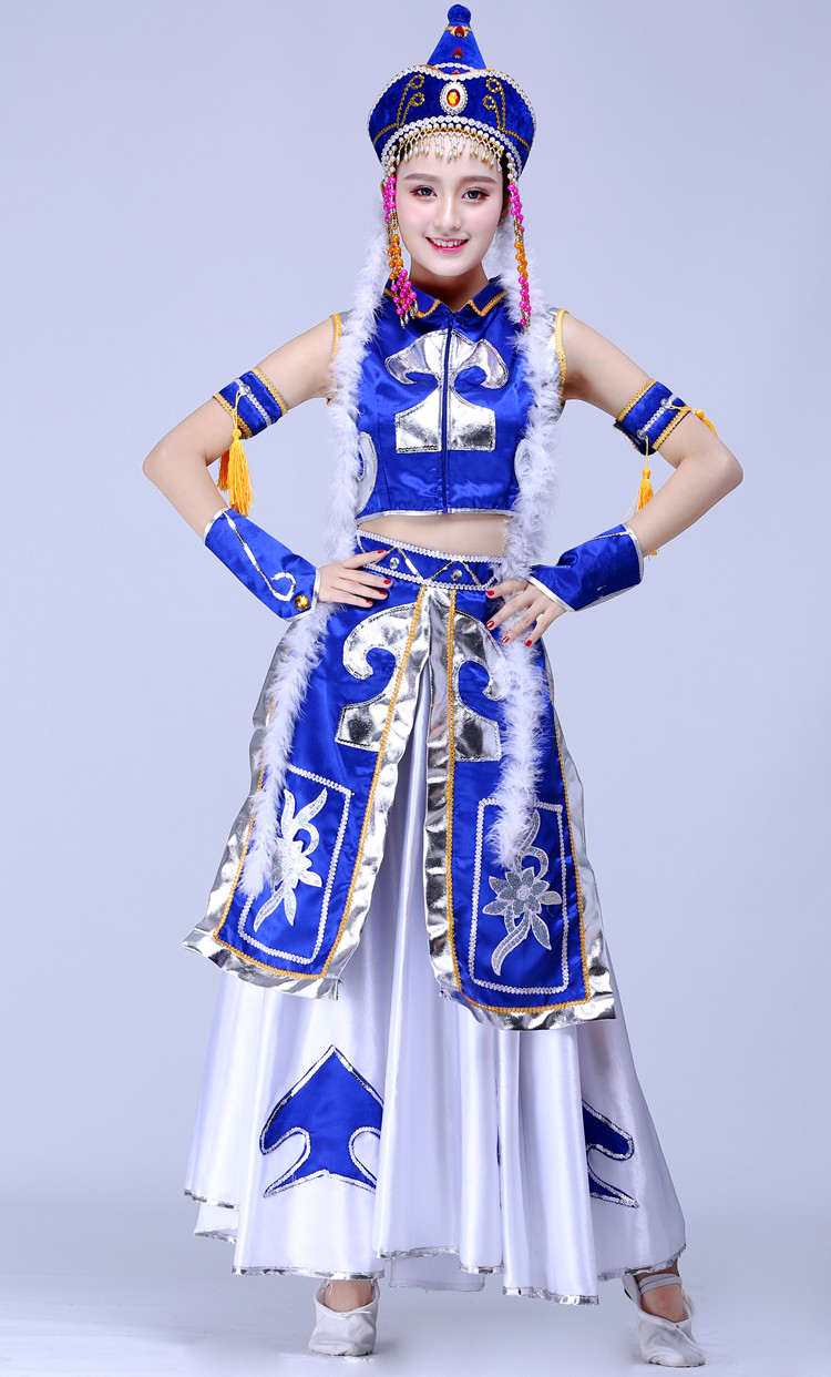 高貴典雅的蒙古族少數民族服裝