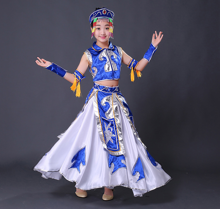 高貴典雅的蒙古族少數民族服裝