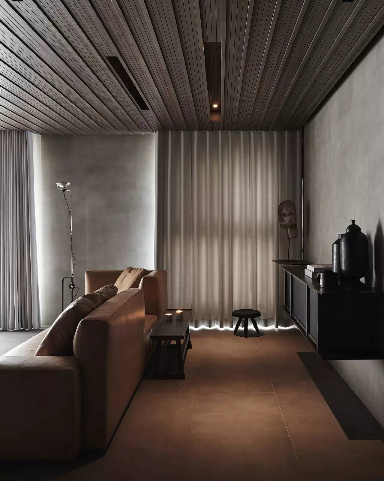 水泥+舊木，締造出具情懷的中式裝修設(shè)計(jì)