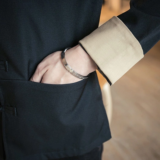 家佳樂文學(xué)金龍刺繡復(fù)古盤扣唐裝外套