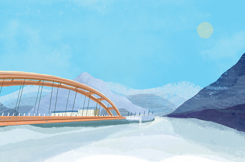 一組風景插畫欣賞