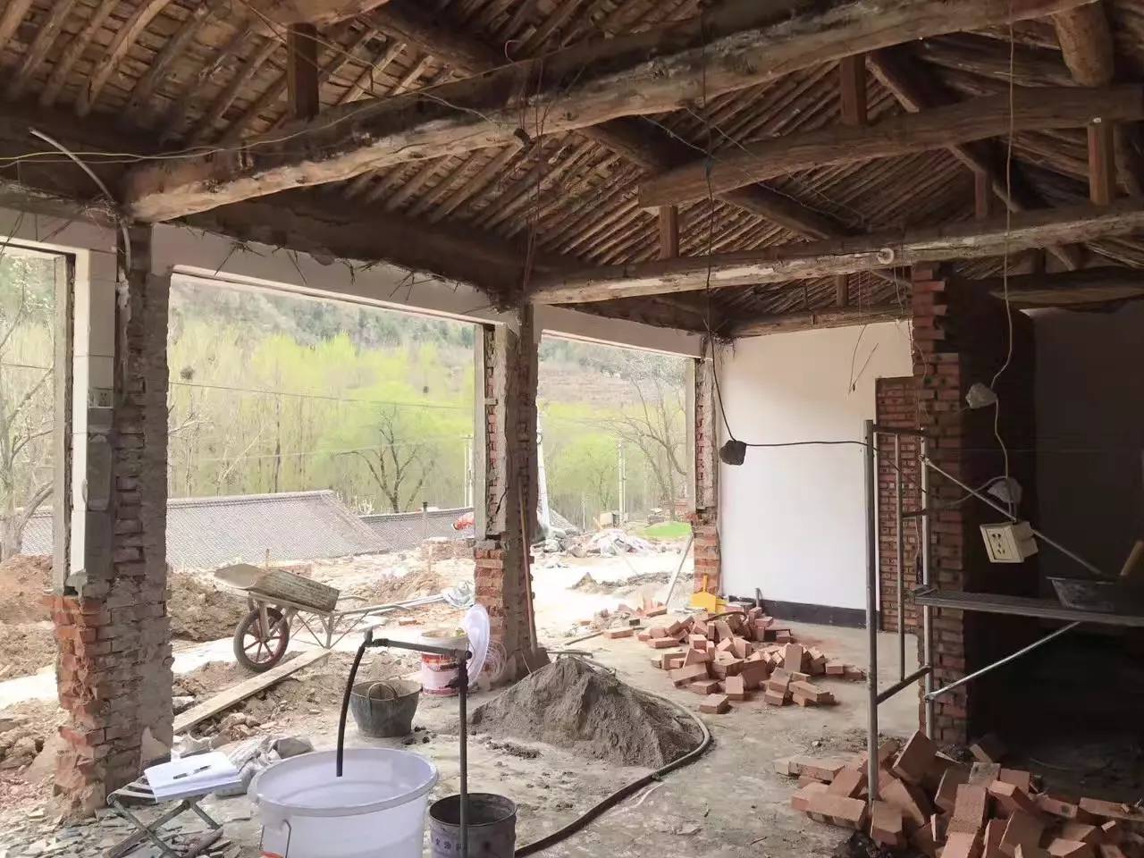 北京延慶畫框里，置身一幅山水長卷妙不可言