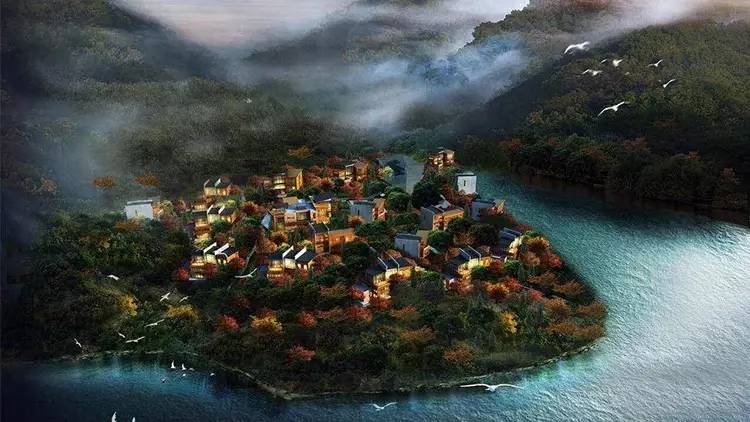 新安江畔谷掌民宿，莊園里享受青山環(huán)繞的美景