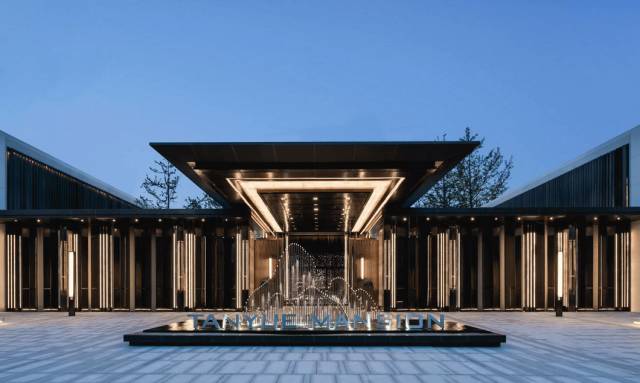 新中式建筑，極簡(jiǎn)宋韻對(duì)中國(guó)山水意境的演繹