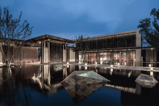 新中式建筑，極簡(jiǎn)宋韻對(duì)中國(guó)山水意境的演繹