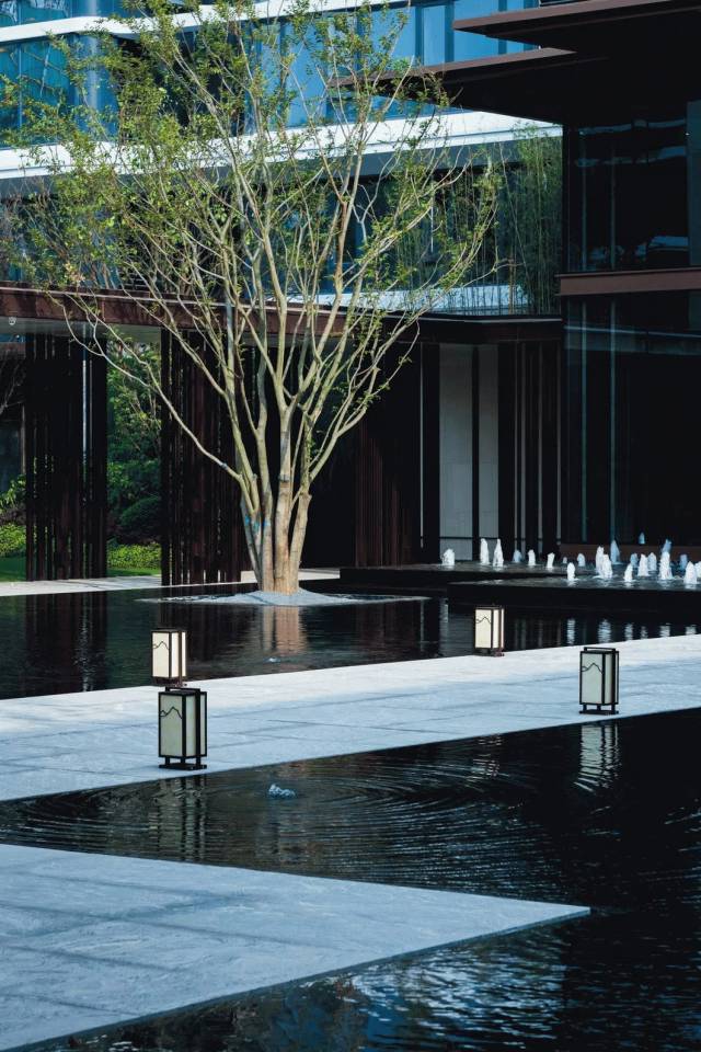 新中式建筑，極簡宋韻對中國山水意境的演繹