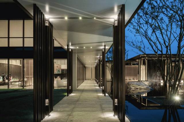 新中式建筑，極簡宋韻對中國山水意境的演繹