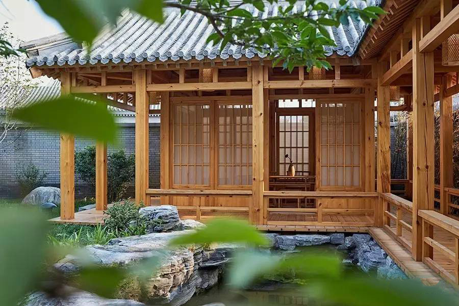 東方之美詩意禪居，易郡新北京四合院別墅設(shè)計