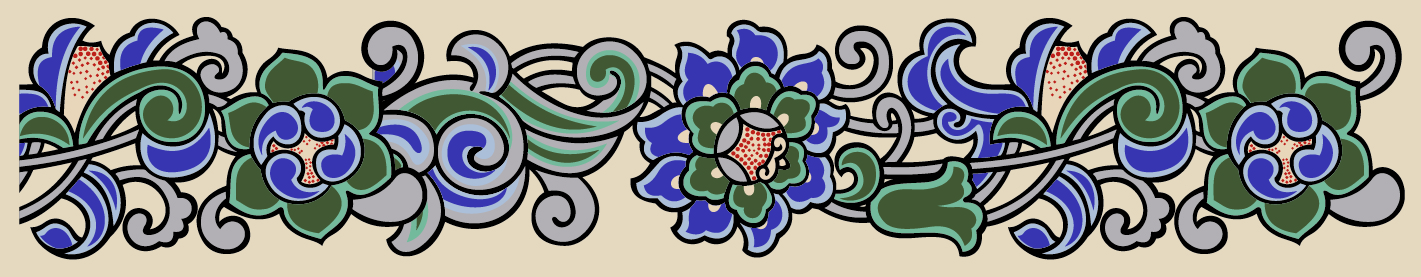 中國傳統(tǒng)服飾吉祥圖案，明代服飾花紋圖案