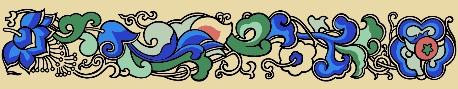 中國傳統(tǒng)服飾吉祥圖案，明代服飾花紋圖案