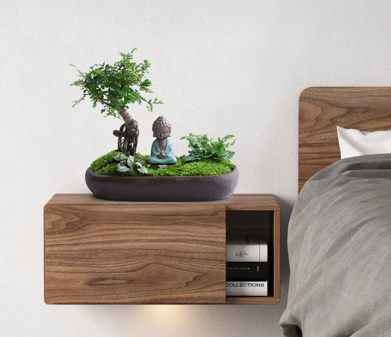 禪意桑榆樹組合盆栽，菖蒲綠植盆景圖片