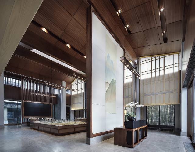 售樓部新中式風(fēng)格，猶如一股清風(fēng)