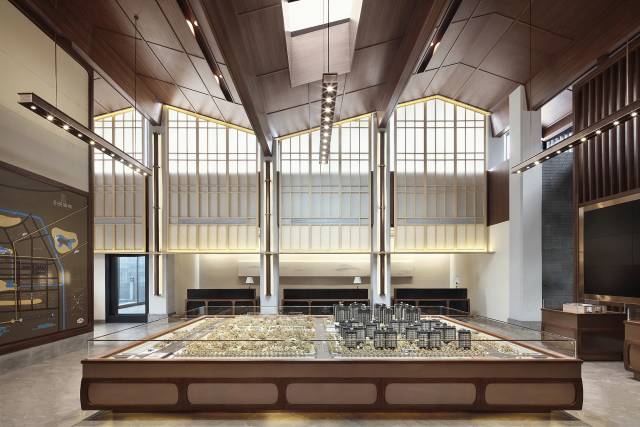 售樓部新中式風(fēng)格，猶如一股清風(fēng)