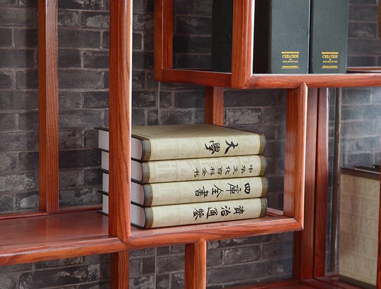 明清古典家具，實(shí)木南榆木中式博古架