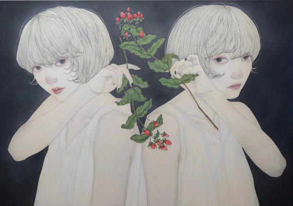 日本藝術家：Yuka Sakuma(佐久間友香)插畫