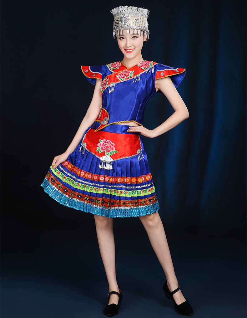 新款苗族民族服飾，云南少數(shù)民族服裝