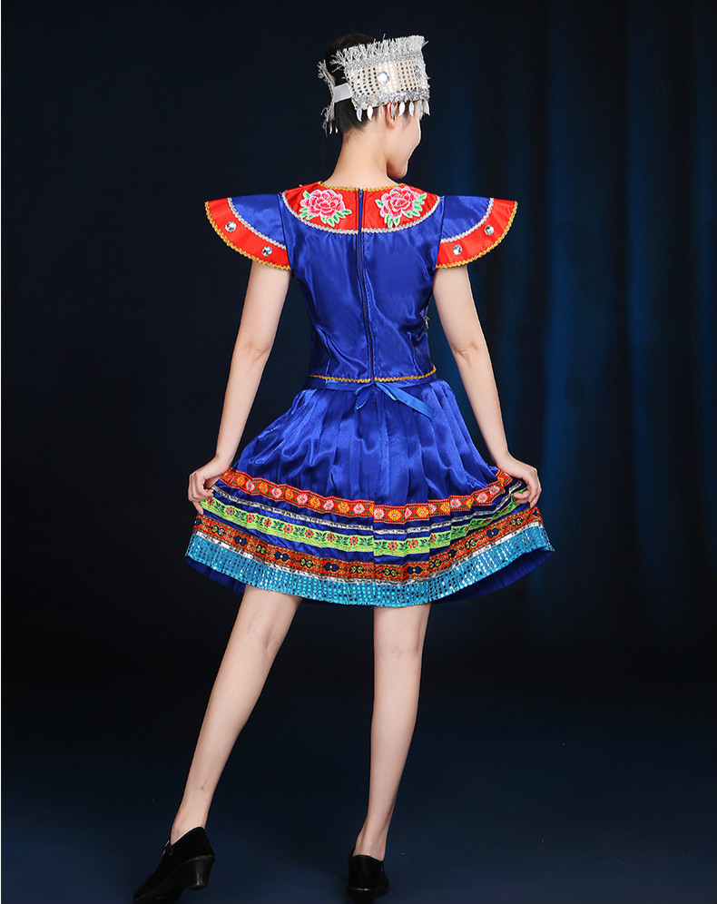 新款苗族民族服飾，云南少數(shù)民族服裝