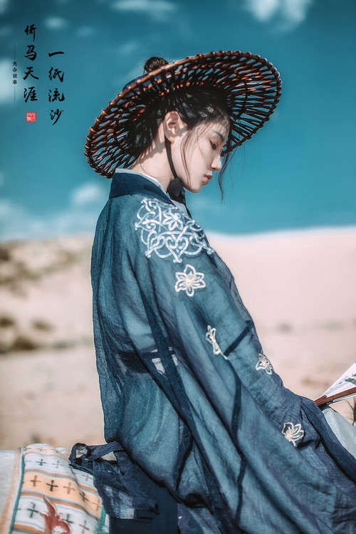 一紙流沙·倚馬天涯，古裝人像攝影