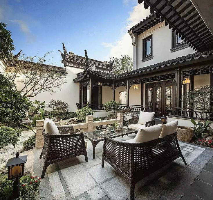 中式庭院設(shè)計(jì)，中國人內(nèi)心的歸屬