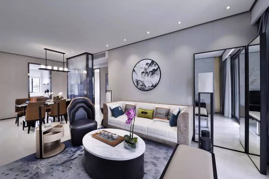 裝修設(shè)計：新中式客廳最有范的待客之道！