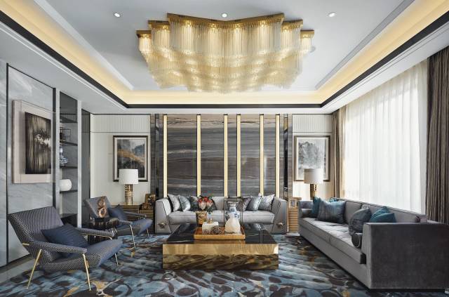 裝修設(shè)計(jì)：新中式客廳最有范的待客之道！