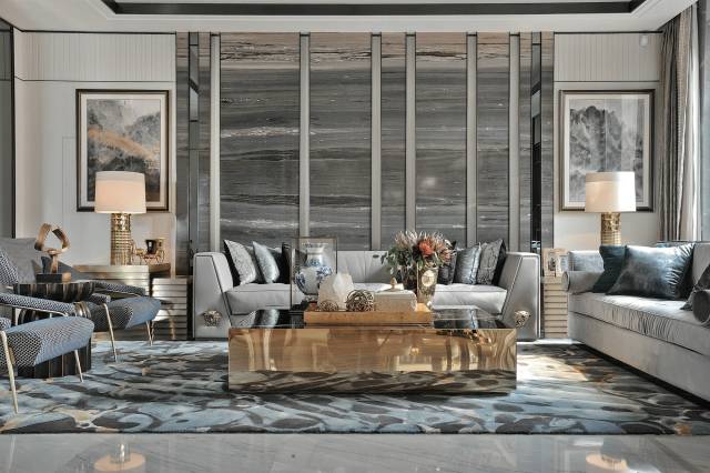 裝修設(shè)計(jì)：新中式客廳最有范的待客之道！