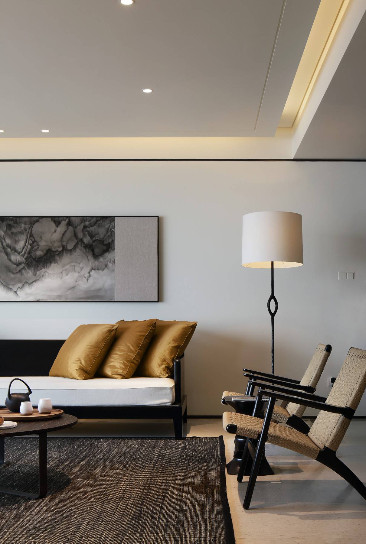 裝修設(shè)計(jì)：新中式客廳最有范的待客之道！