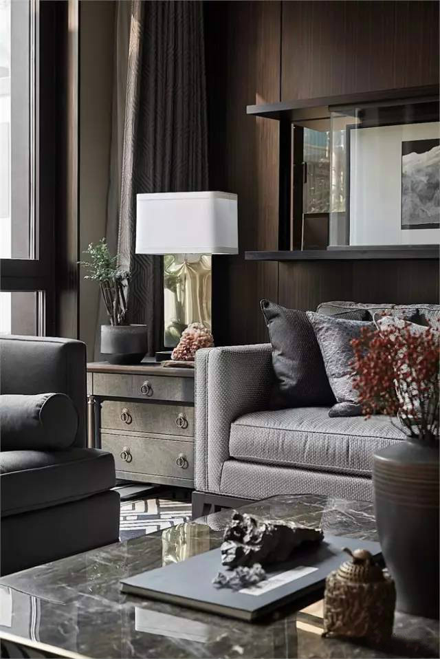 裝修設(shè)計(jì)：新中式客廳最有范的待客之道！