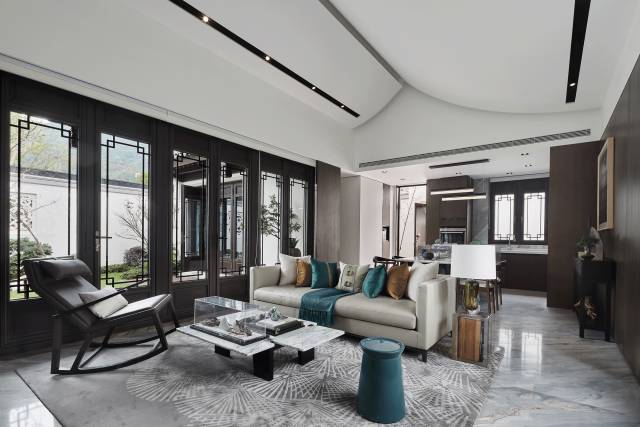 裝修設(shè)計：新中式客廳最有范的待客之道！