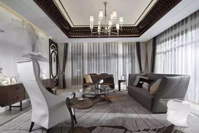 裝修設(shè)計：新中式客廳最有范的待客之道！