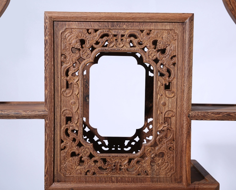 古典仿古中式紅木家具，中式實木雞翅木博古架