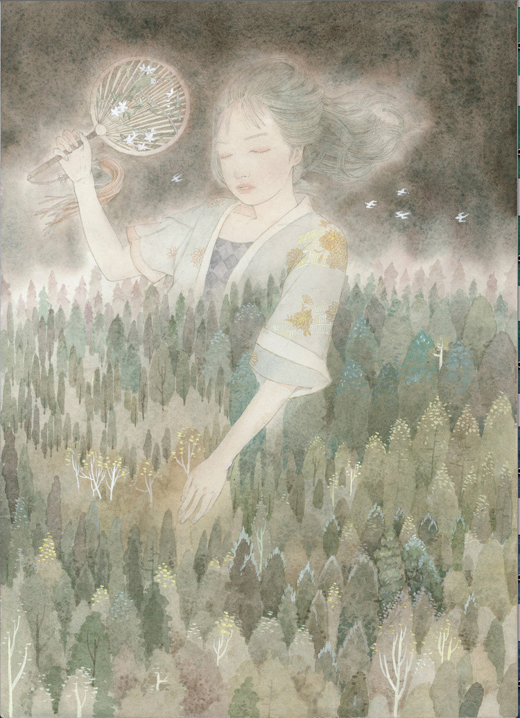 舊·唯美手繪插畫(huà)欣賞