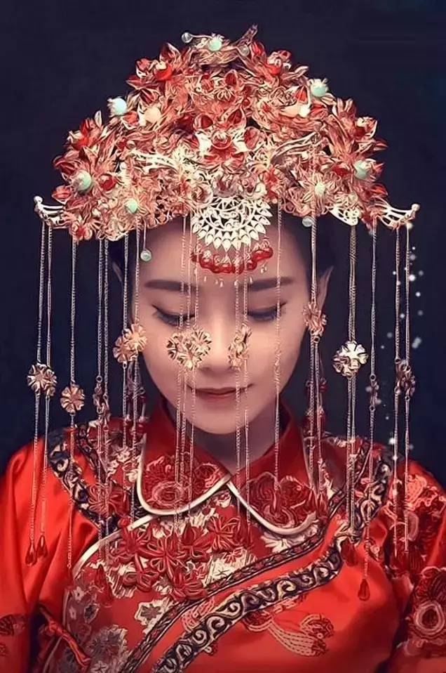 最美家佳樂文學(xué)嫁衣，中式婚禮中式禮服美醉了