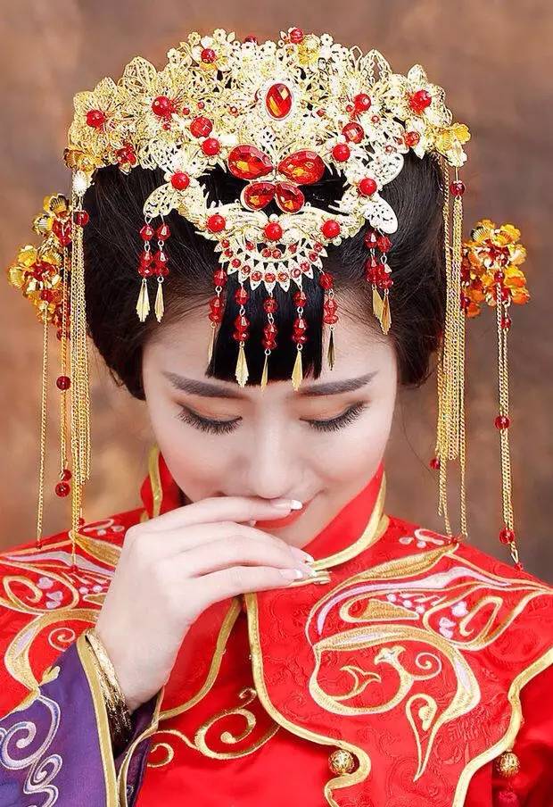 最美家佳樂文學(xué)嫁衣，中式婚禮中式禮服美醉了