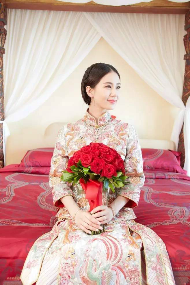 最美家佳樂文學(xué)嫁衣，中式婚禮中式禮服美醉了