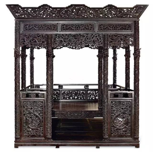 四款造型古老的中式床，不一樣家佳樂文學(xué)情!