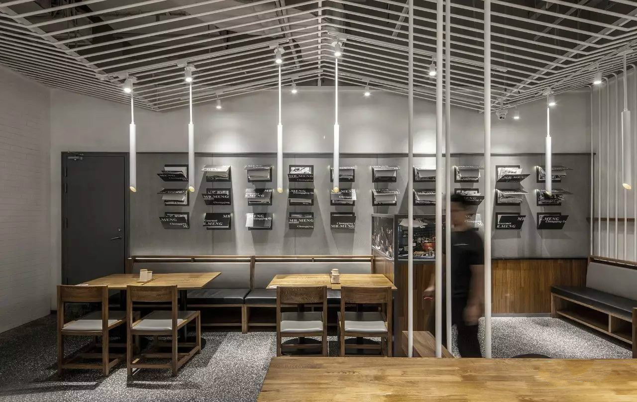《孟非的小面》的餐廳裝修設計